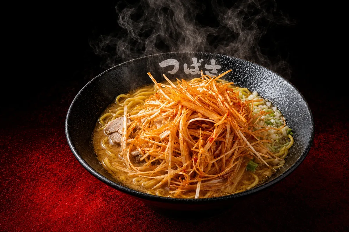 ピリ辛ねぎラーメン